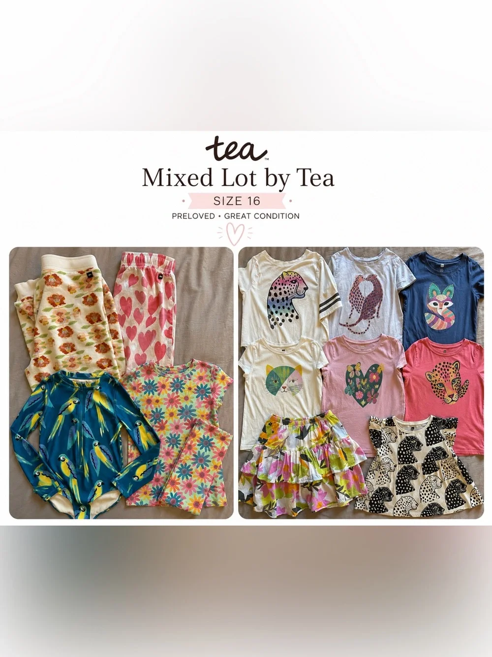 TEA COLLECTION size 16 (USA 11-12) mixed girls lot